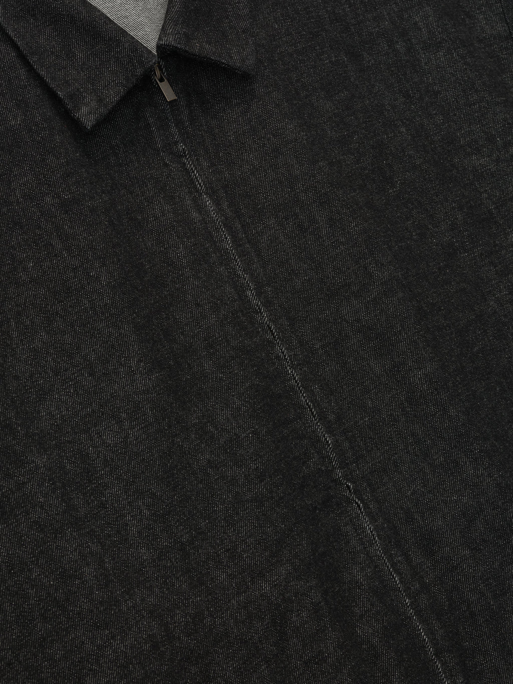 Denim Full Zip Work Shirt